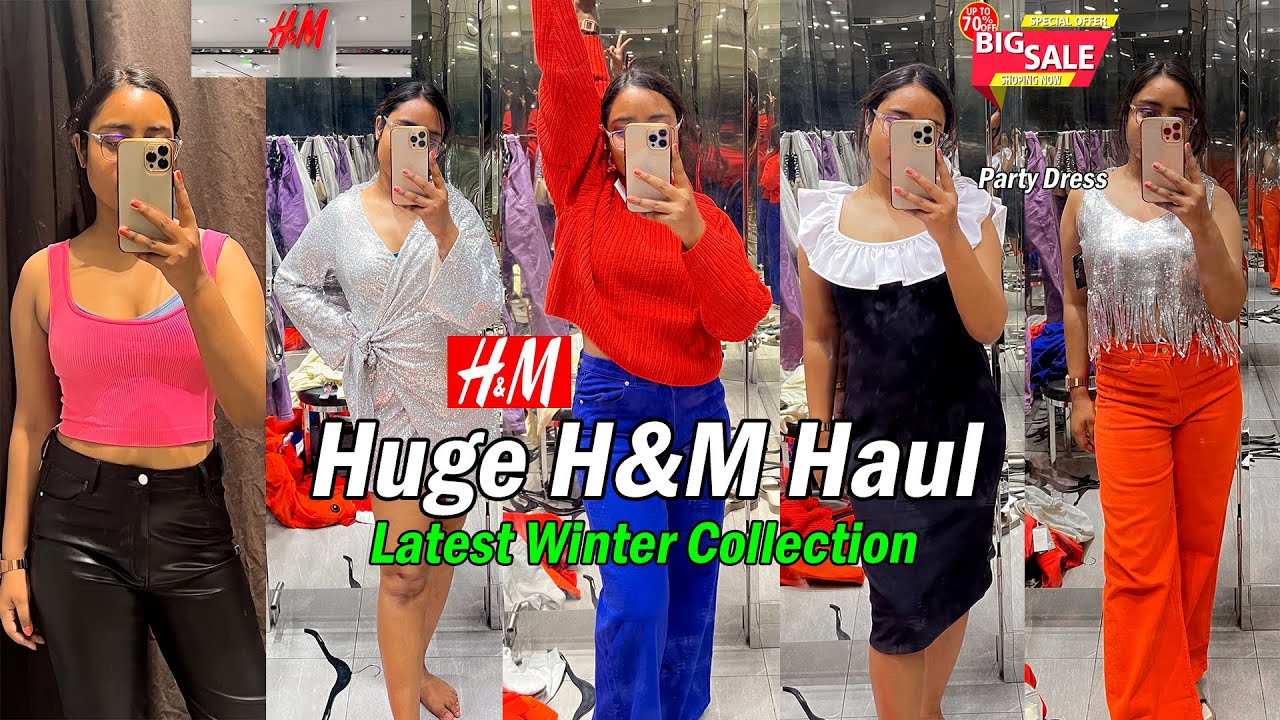 H&M Winter Sale Haul *HUGE* H&M HAUL H&M Affordable Haul Under 1000