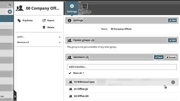 BIMcloud User Settings