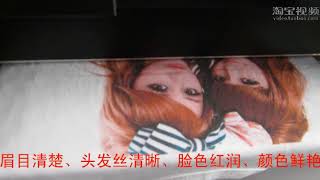 萬能平板直噴1390小型A3衣服手機殼皮革水晶證卡深色T恤打印機