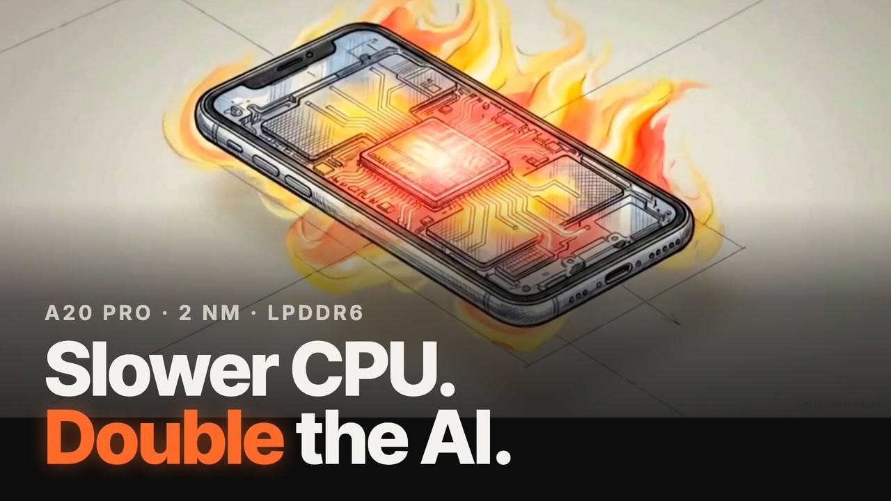 The A20 Pro Leaks: Decoding Apple's Thermal and Memory Pivot - YouTube
