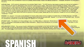 2020 BMMS 8th Grade Course Request Form Video