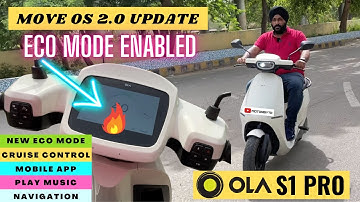 Ola S1 Pro Move OS 2.0 Beta Update | Eco Mode Range 165+ Km | Cruise Control