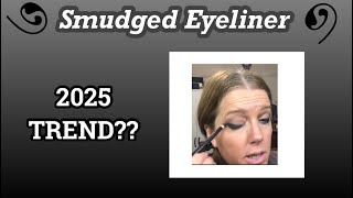 Smudged Eyeliner #trend