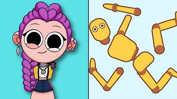 Ragdoll Break vs Sprunki — Crazy Physics Game Satisfying ASMR Mobile Gameplay Android iOS 2025