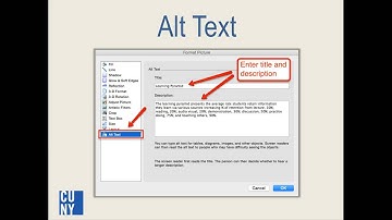 Creating Accessible Word Documents, Part 2