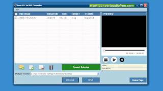 Let's have a look at Free FLV To MPG Converter screenshot 4