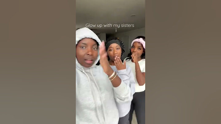 A lil glow up with my sisters! ☺️🥰