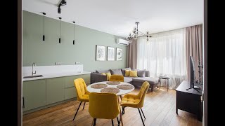 Уют и престиж: 52 кв.м в аренду. 2 комнаты. ЖК The MID