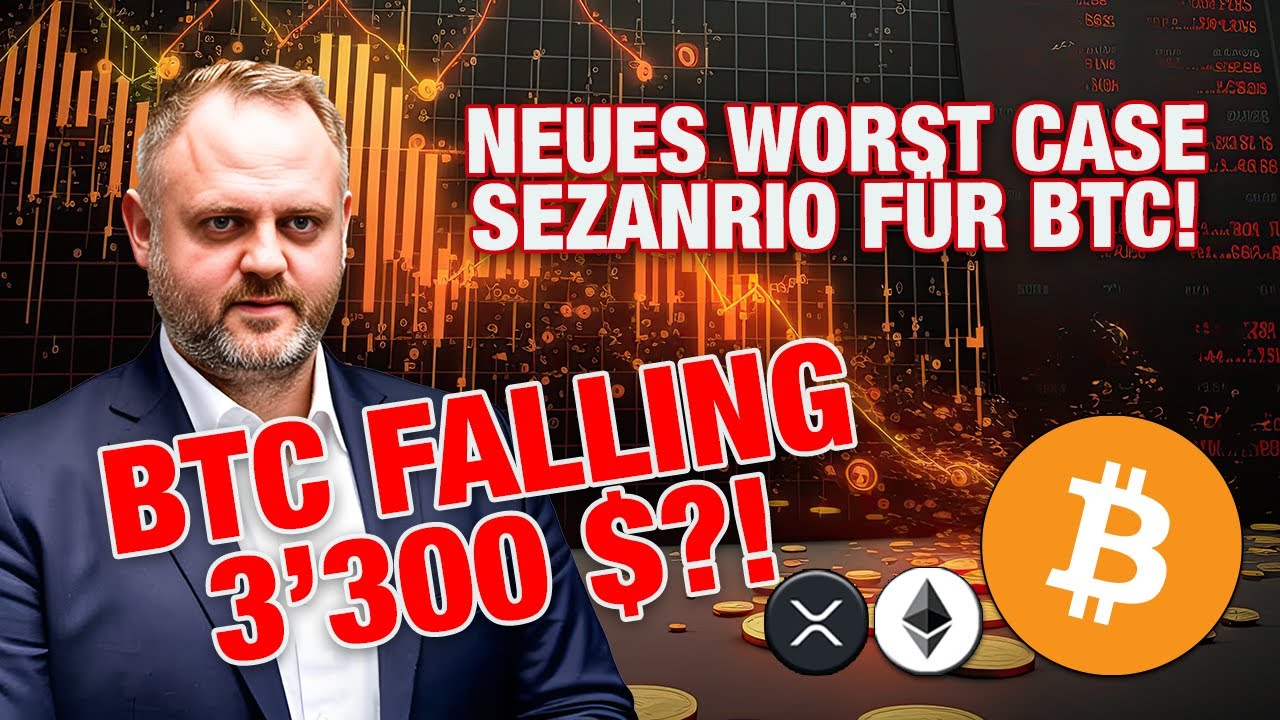 Neues Worst Case Szenario für Bitcoin! Chart Update! - YouTube