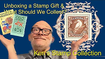 Unboxing a Stamp Gift & Pondering What We Should Collect