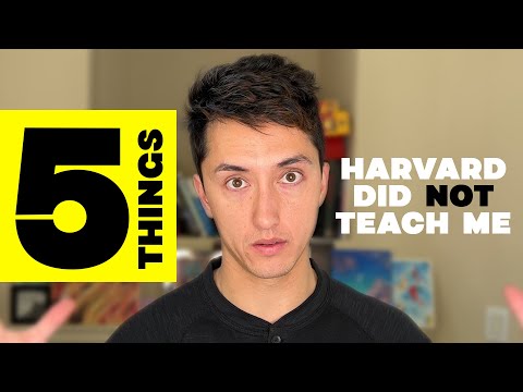 5 Things I Wish Harvard Law Taught Me.