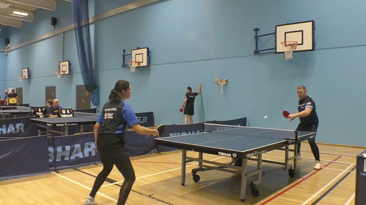 Maliha Baig v Mindaugas Misevicius | Morpeth TTC 2 v West Harrow | British League Div C(6)