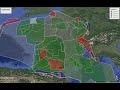 TMA Aquitaine dans Google Earth