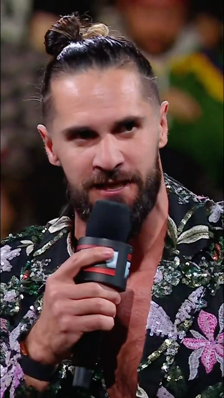 Clearly Seth Rollins has been keeping a list for #RoyalRumble THIS SATURDAY... ?