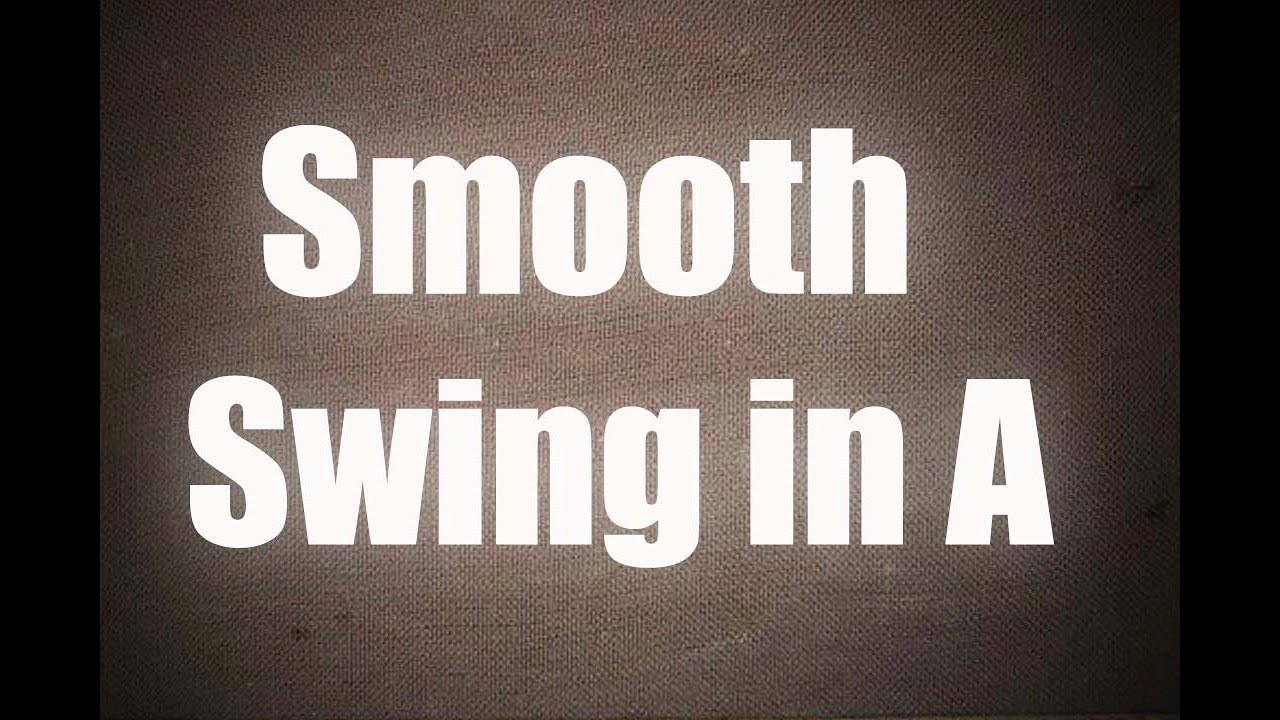Blues Backing Track Jam - Ice B. - Smooth Swing in A