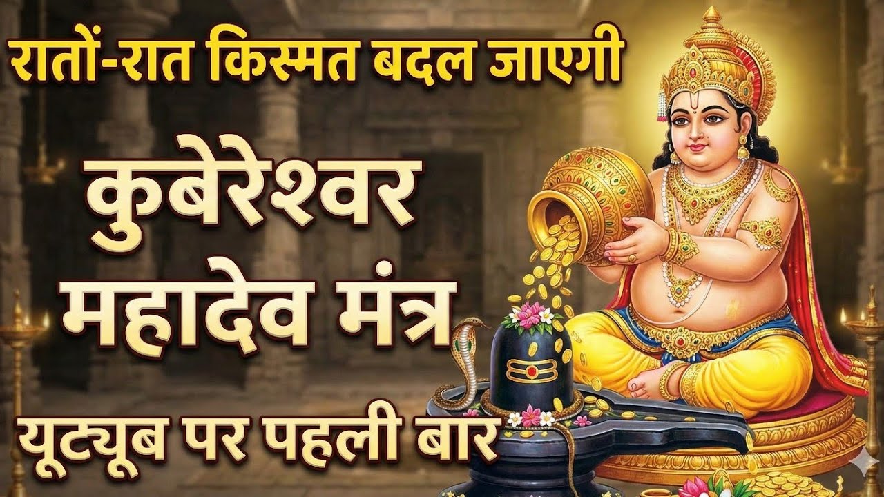 💰Powerful Shiva Mantra For Wealth | धन प्राप्ति के लिए शिव मंत्र | Kubereshwar Mahadev Mantra