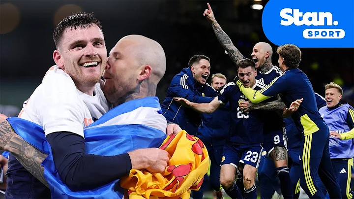 SCENES as SCOTLAND qualify for the FIFA WORLD CUP 2026 🔥🏴󠁧󠁢󠁳󠁣󠁴󠁿🎟️