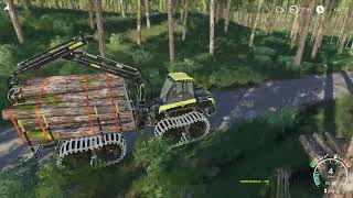 (FS19) Logging on Estonian Forest Valley (Cutting and Forwarding Roadway) EP3