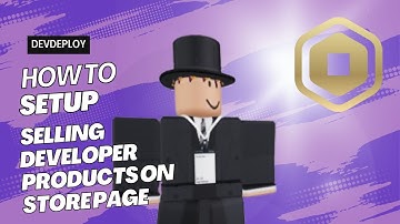 Selling Developer Products on Store Page | Roblox Studio