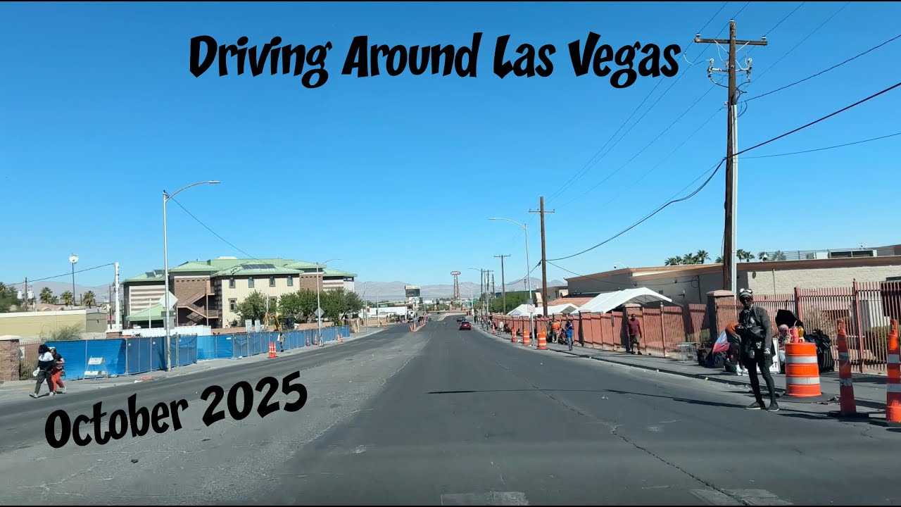 Driving around Las Vegas, Nevada | October 2025