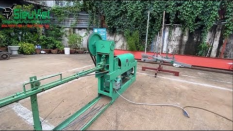 Máy Duỗi Cắt Tự Động GT2-5 (Máy Cơ) (Điện 220V, 1 Pha) Hoặc (Điện 380V, 3 Pha) – Mẫu Mới