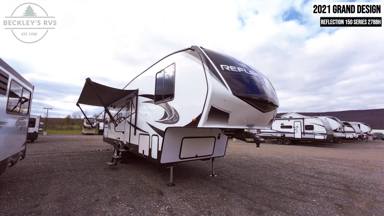 New 21 Grand Design Reflection 150 Series 278bh Fifth Wheel At Beckleys Rvs Thurmont Md 424