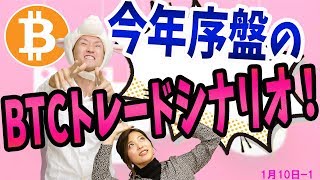 2019年序盤のビットコインの価格予想とトレードシナリオ　アップルショックとファーウェイとFAANG　ドル円のフラッシュクラッシュ　仮想通貨ニュース