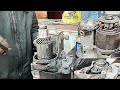 This young auto mechanic is brilliant in repairing self starter ||#unique skill