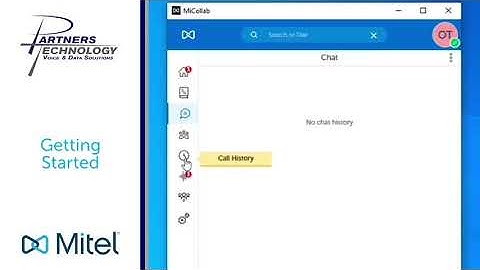 MiCollab Desktop Client - Getting Started - Mitel Training - Partners Technology