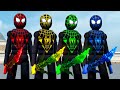 SPIDER-MAN Fights SUPERHEROES in Epic Ragdoll Battles!