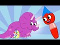 Morphle i Dinozaury | Bajki i piosenki dla dzieci! | Moonbug Kids po polsku