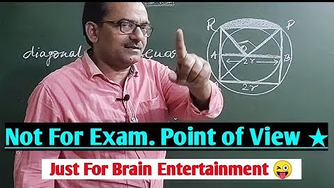 Area Of Shaded Region | Circle area related to circlesArea related to circles | rajeshtutorials