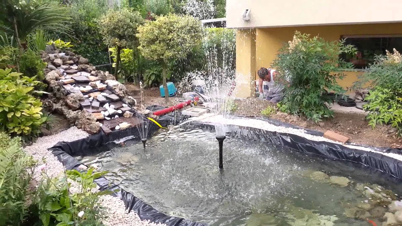 Costruzione laghetto artificiale youtube Costo laghetto artificiale