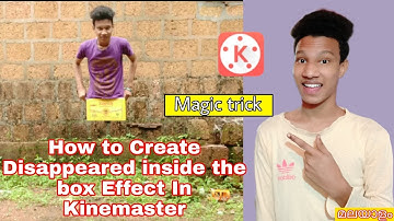 How to Create Disappeared Inside the Box Effect in Kinemaster | Tutorial in malayalam | A4 TECH medi