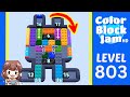 Color Block Jam Level 803 Solution Walkthrough