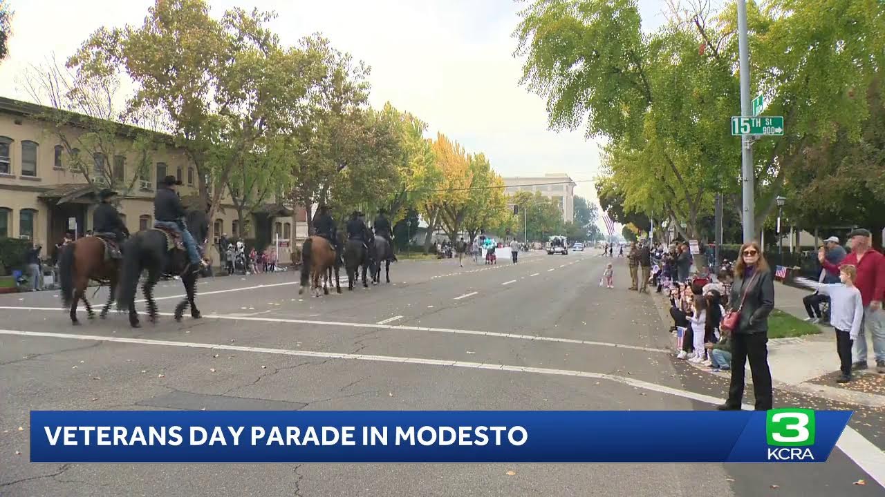 LIVE | Veterans Day parade in Modesto