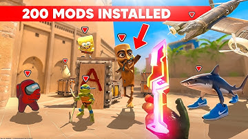 I Installed 200 CS2 Mods And This Happened...