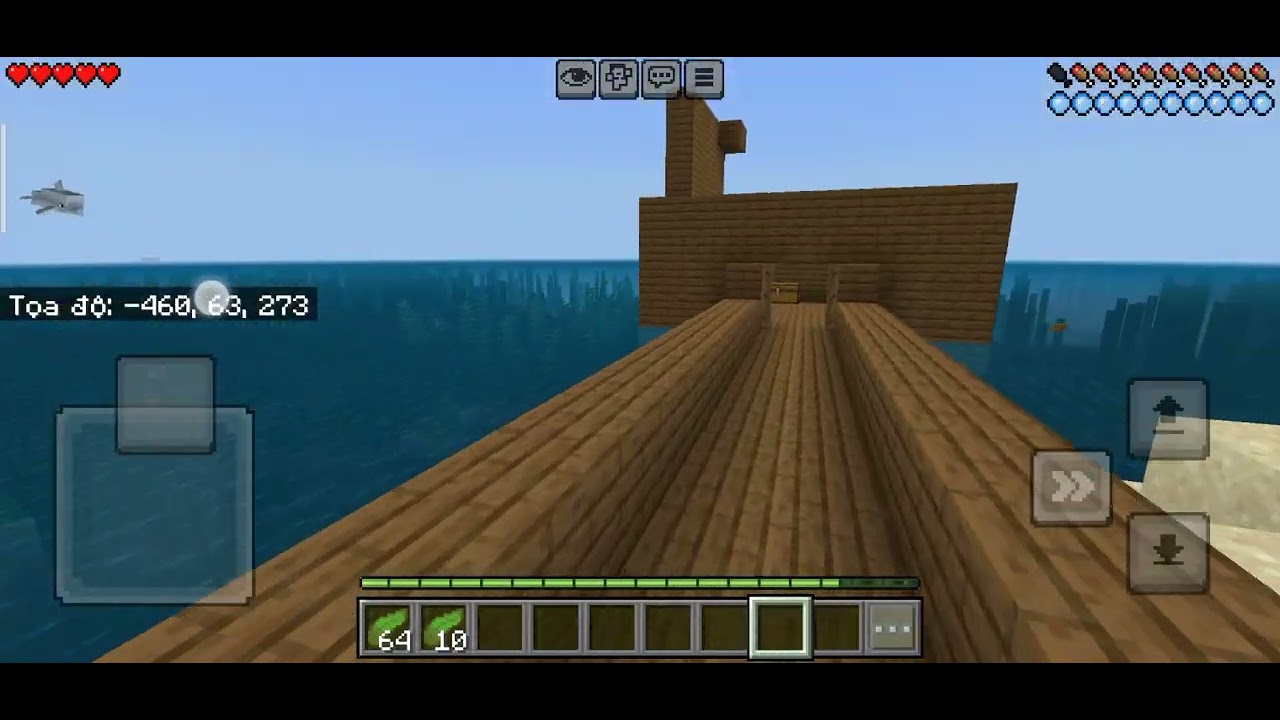 Minecraft nhưng mình trở thành một con cá heo tập 1