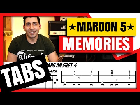 memories-maroon-5---easy-guitar-lesson-+-tutorial---chords-fingerstyle-free-tabs