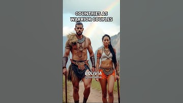 COUNTRIES AS WARRIOR COUPLES #aifusion #midjourney #shorts #aiart #countries #warriors #midjourneyai