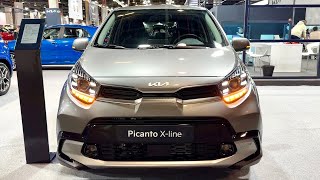 KIA PICANTO X-Line 2023 - النظرة الأولى والمراجعة المرئية (الخارجي ، الداخلي ، السعر)