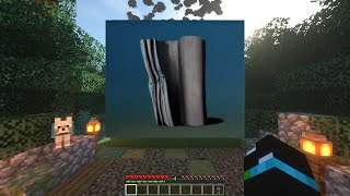 Minecraft, But It's Just A Burning Memory Resimi