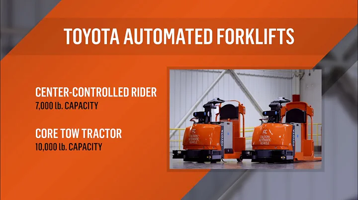 Toyota Material Handling | Products: Center-Controlled Rider & Core Tow Tractor Automated Forklifts