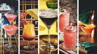 Top 18 Bar Cocktails Mocktails Drinking Glass||Different Kinds of Cocktail Glasses||Cocktail Glasses screenshot 1