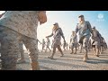 فيديو الدفاع فيلم يستعرض جهود وزارة الدفاع ممثلة في مركز تدريب الكادر النسائي للقوات المسلحة