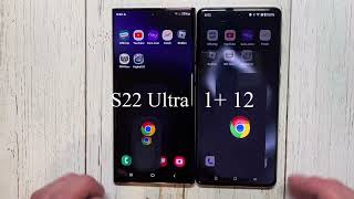 Samsung S22 Ultra Vs OnePlus 12 Speed Test