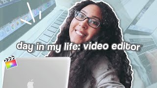 Day in the life of a Video Editor (REALISTIC Behind The Scenes)