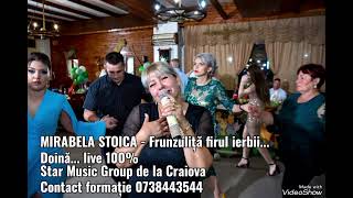 MIRABELA STOICA - Frunzuliță firul ierbii... Doină. Live