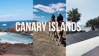 Camel Riding In The Canary Islands | Lanzarote VLOG | Study Abroad