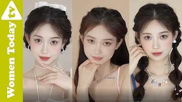 ✅ Các Kiểu Tết Tóc Mùa Hè Đẹp Nhìn Là Mê _ Phần 1| Cute Hairstyle Tutorial Korean styles for girls